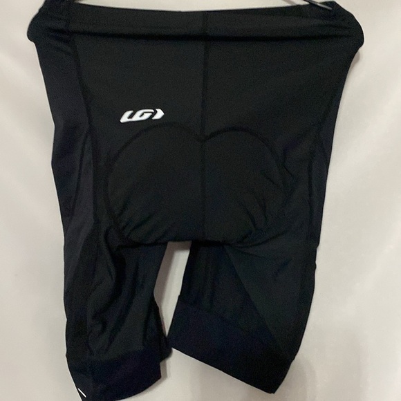 LOUIS GARNEAU SIZE LARGE CYCLING SHORTS UNISEX NYLON SPANDEX COMFORT PADDED - Picture 7 of 15